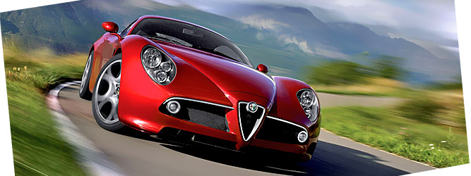 Новые фотографии новенькой Alfa Romeo Sportcoupes 8C Competizione