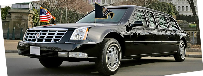 Господин Буш выбрал себе для безопасного передвижения новый Cadillac DTS