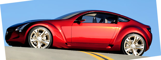 Mazda представит в Детройте концепт спорткара Kabura