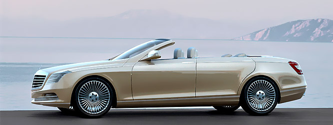 Роскошный концепт Mercedes Concept Car Ocean Drive покажут на автосалоне в Детройте