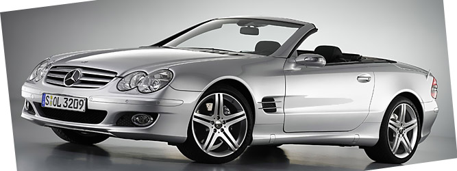 Новый спорт-пакет для родстера Mercedes-Benz SL500 и SL350