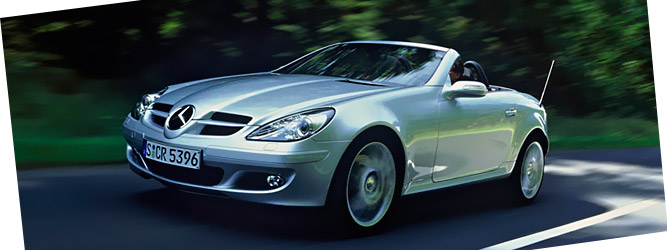 Компания Mercedes анонсировала спорт-пакет для модели SLK