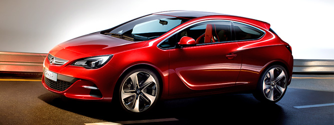 Opel представит в Париже концепт хэтчбека Astra GTC Paris