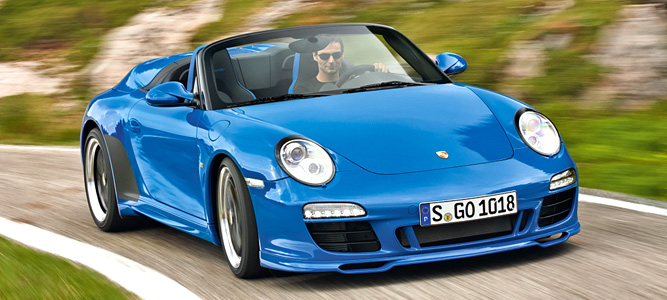 Компания Porsche привезёт в Париж лимитированный спидстер