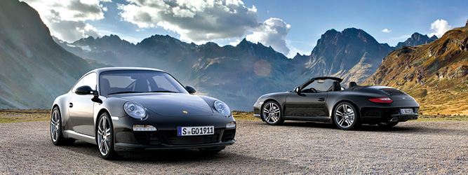 Porsche выводит на рынки лимитированную серию спорткаров 911 Black Edition