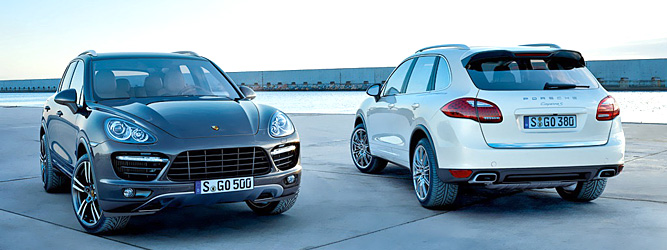 Новый Porsche Cayenne 2011 засветился официально