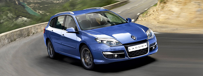 Компания Renault покажет в Париже обновлённую модель Laguna