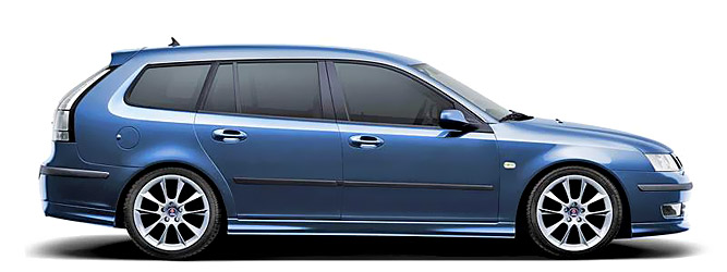Saab 9-3 Sport Combi будет показан публике на автосалоне в Женеве
