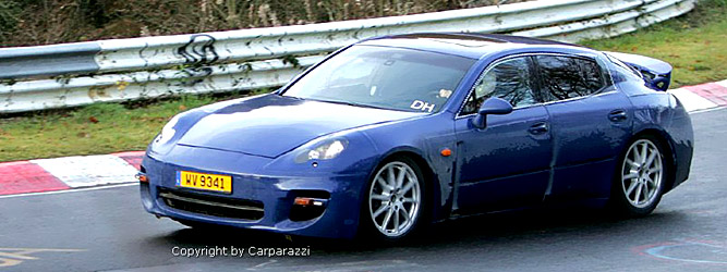 Porsche Panamera 2009 в новых фотографиях