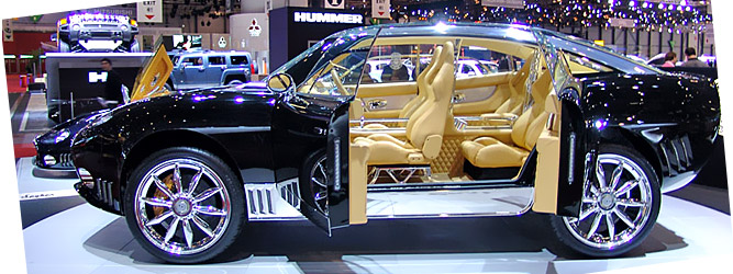 Spyker представил в Женеве свой кроссовер D 12