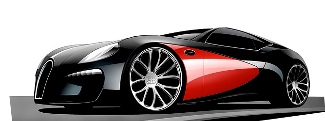 Bugatti Streamliner — новая игрушка для шейхов