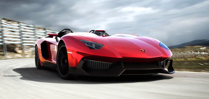 В Lamborghini представили открытый и экстремальный суперкар Aventador J