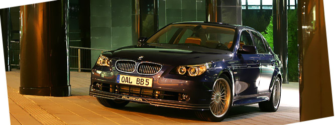Alpina показала новый роскошный седан BMW B5