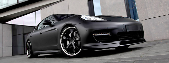 Стайлинг Black Edition для новенького Porsche Panamera