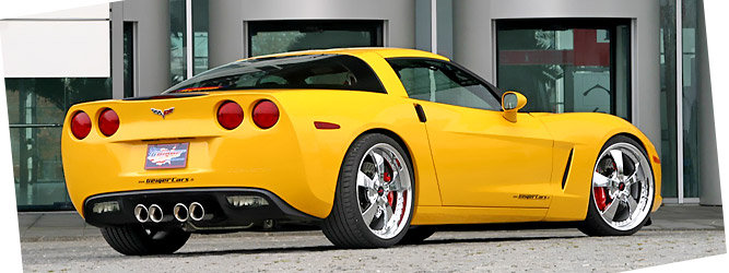 Индивидуальный стайлинг от GeigerCars для нового Corvette
