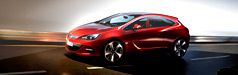 Opel представит в Париже концепт хэтчбека Astra GTC Paris