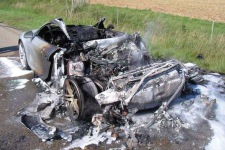 Авария Audi R8