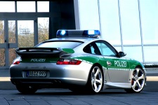 Polizei Porsche Techart