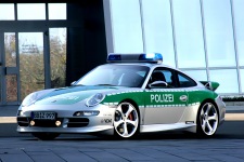 Polizei Porsche Techart