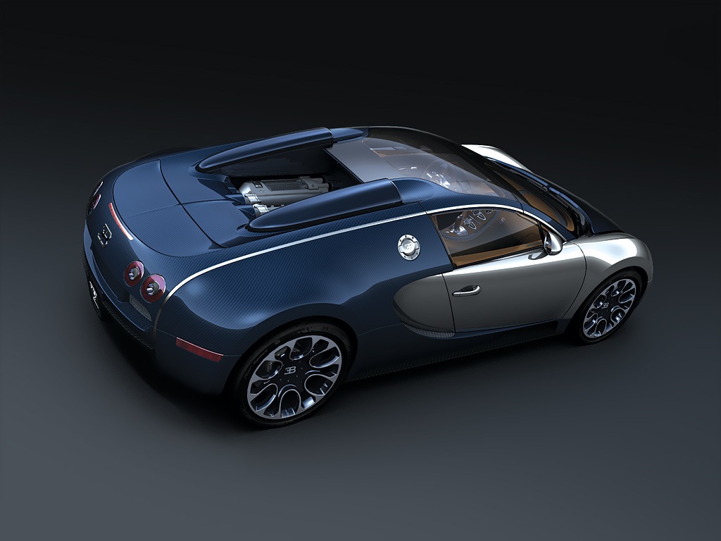Bugatti sang bleu