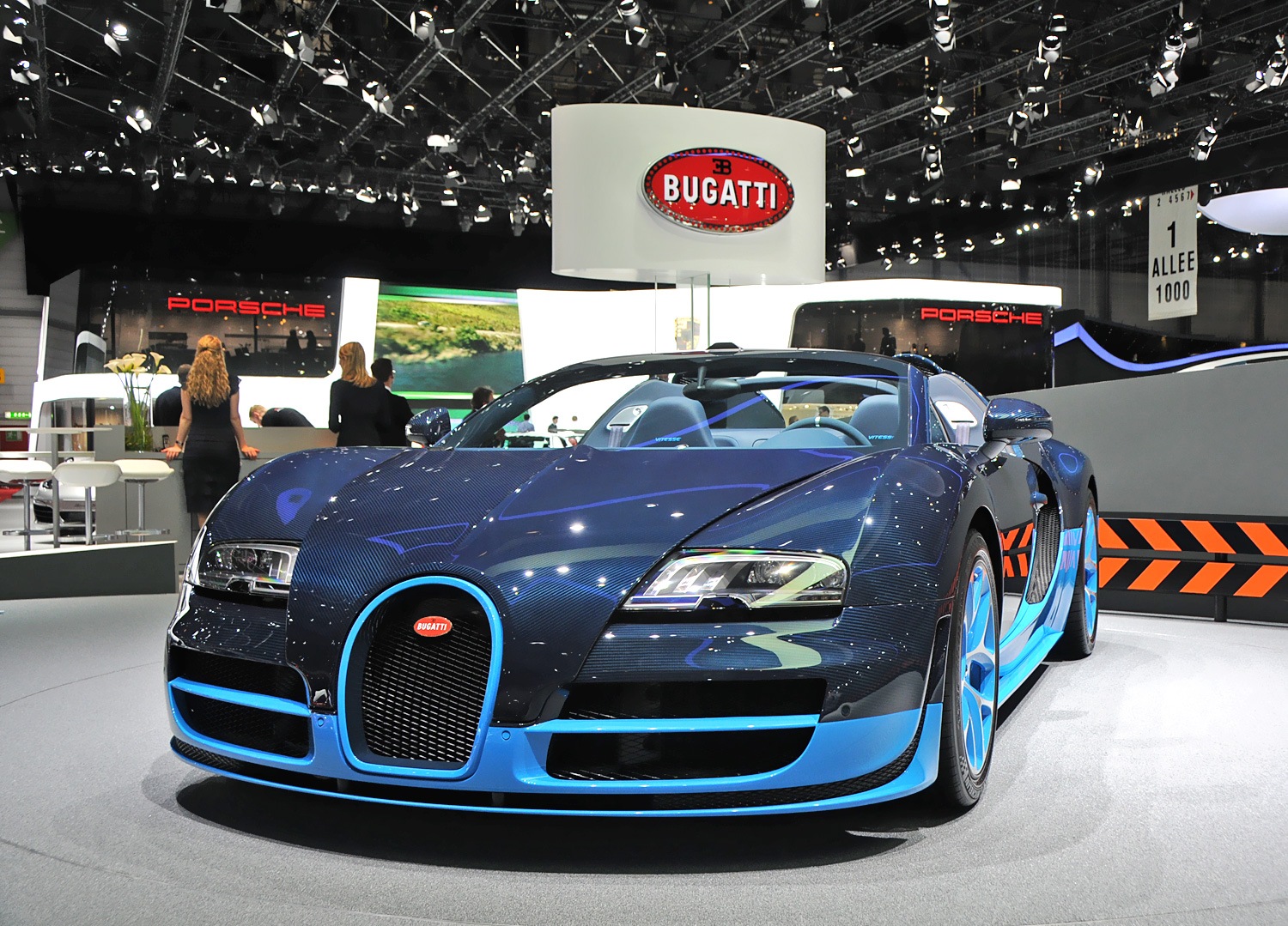 Bugatti Veyron Grand Sport Vitesse.