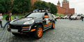 В Москве стартовал Транссибирский автопробег на  Porsche Cayenne S Transsyberia